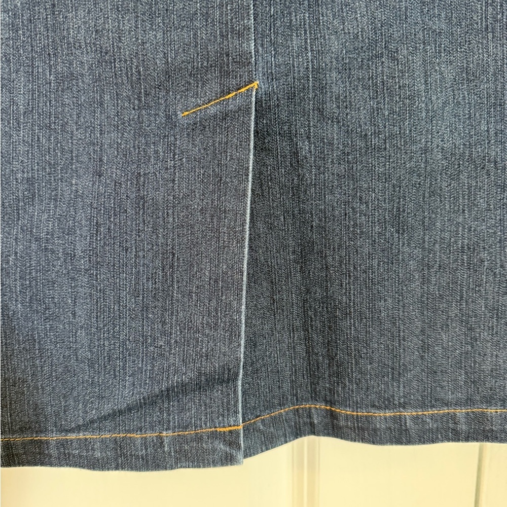 Classic Blue Denim Pencil Skirt - Picture 7 of 7